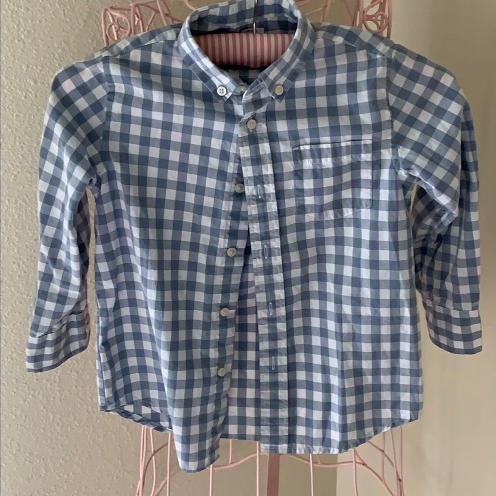Crewcuts boys button down shirt